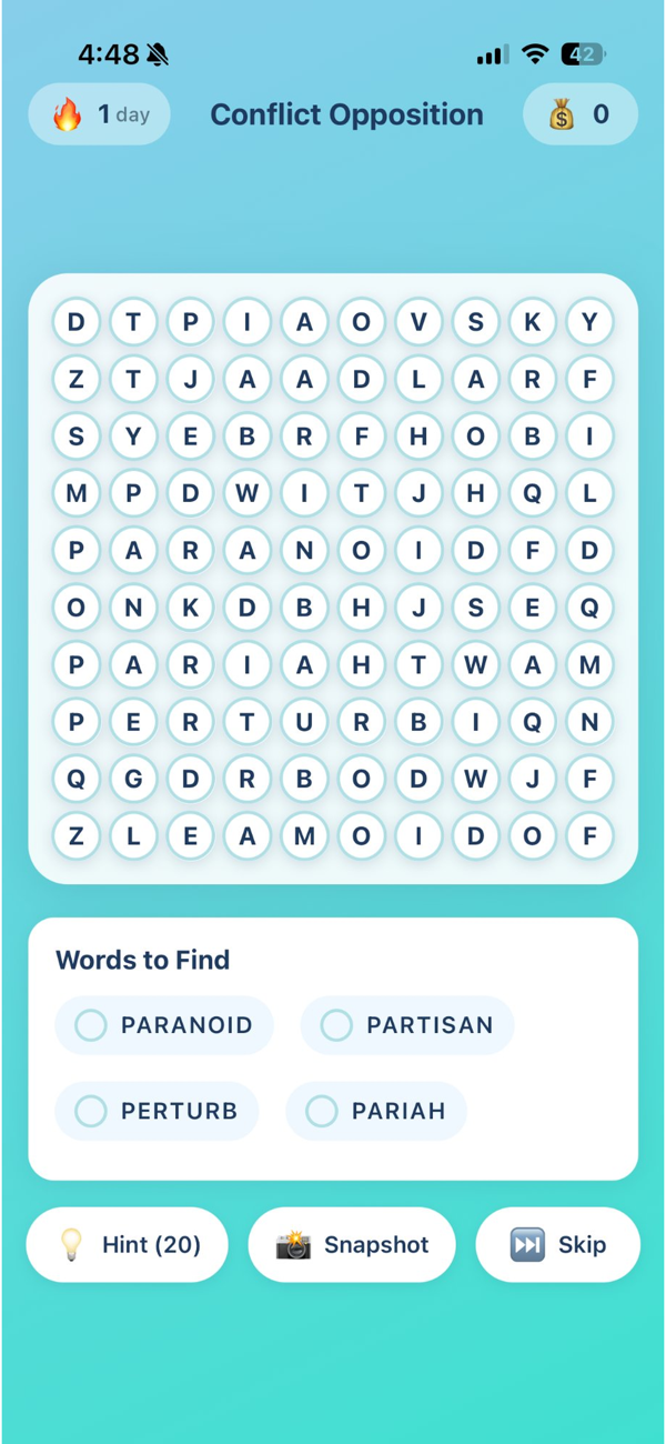 Vocab Bubbles screenshot 2